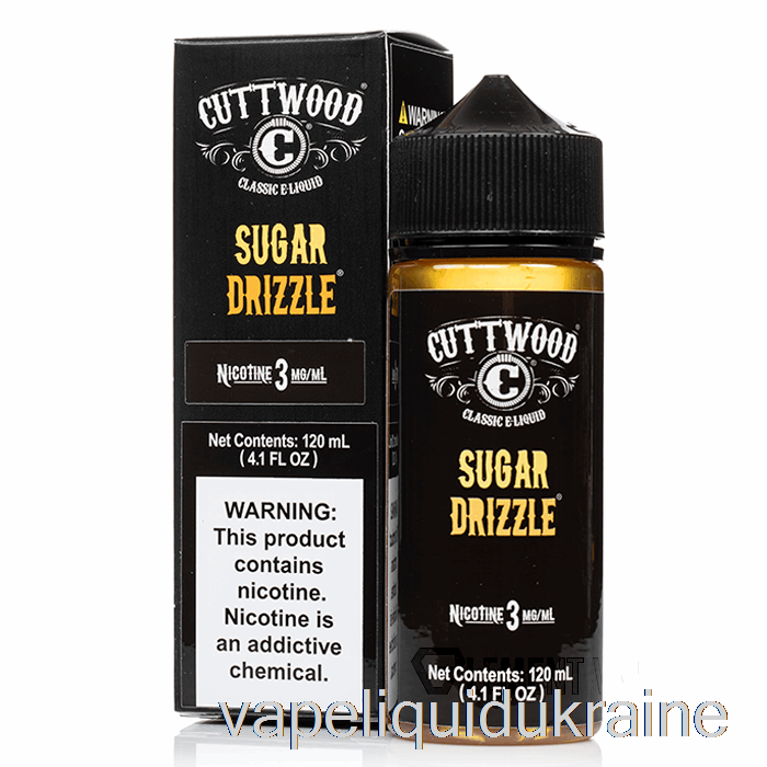 Vape Liquid Ukraine Sugar Drizzle - Cuttwood E-Liquid - 120mL 0mg